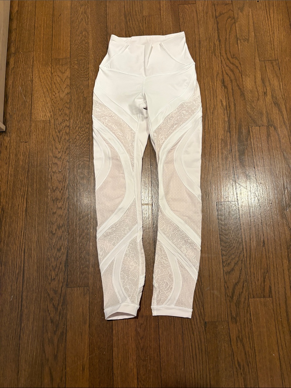 lululemon white athletic leggings
